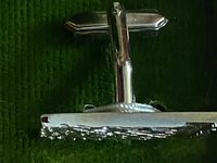 Vintage Seemon's Silver Star Burst Cufflinks and Tie Pin