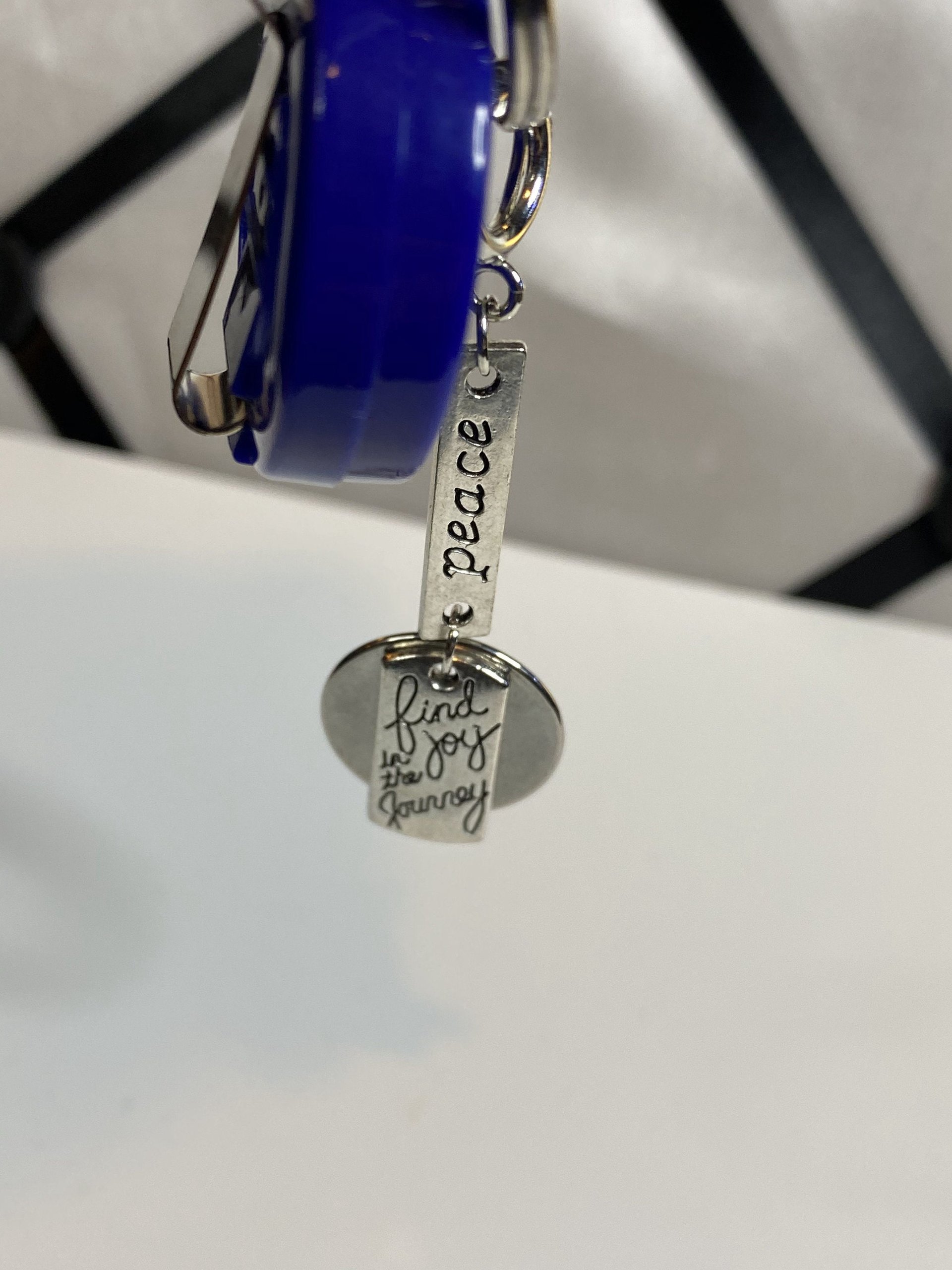 Inspirational message lanyard - This too shall pass