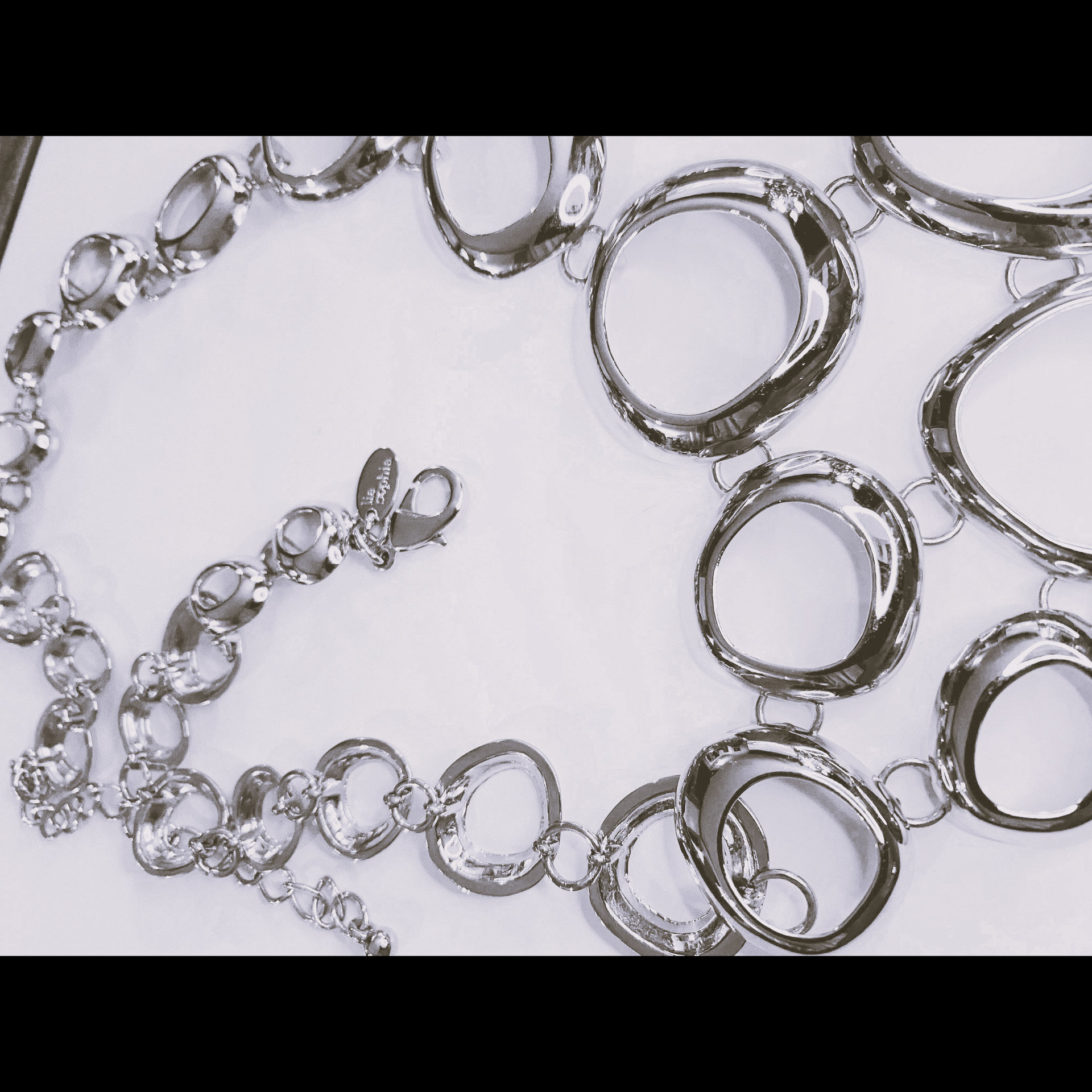 Lia Sophia sterling silver Bubble necklace
