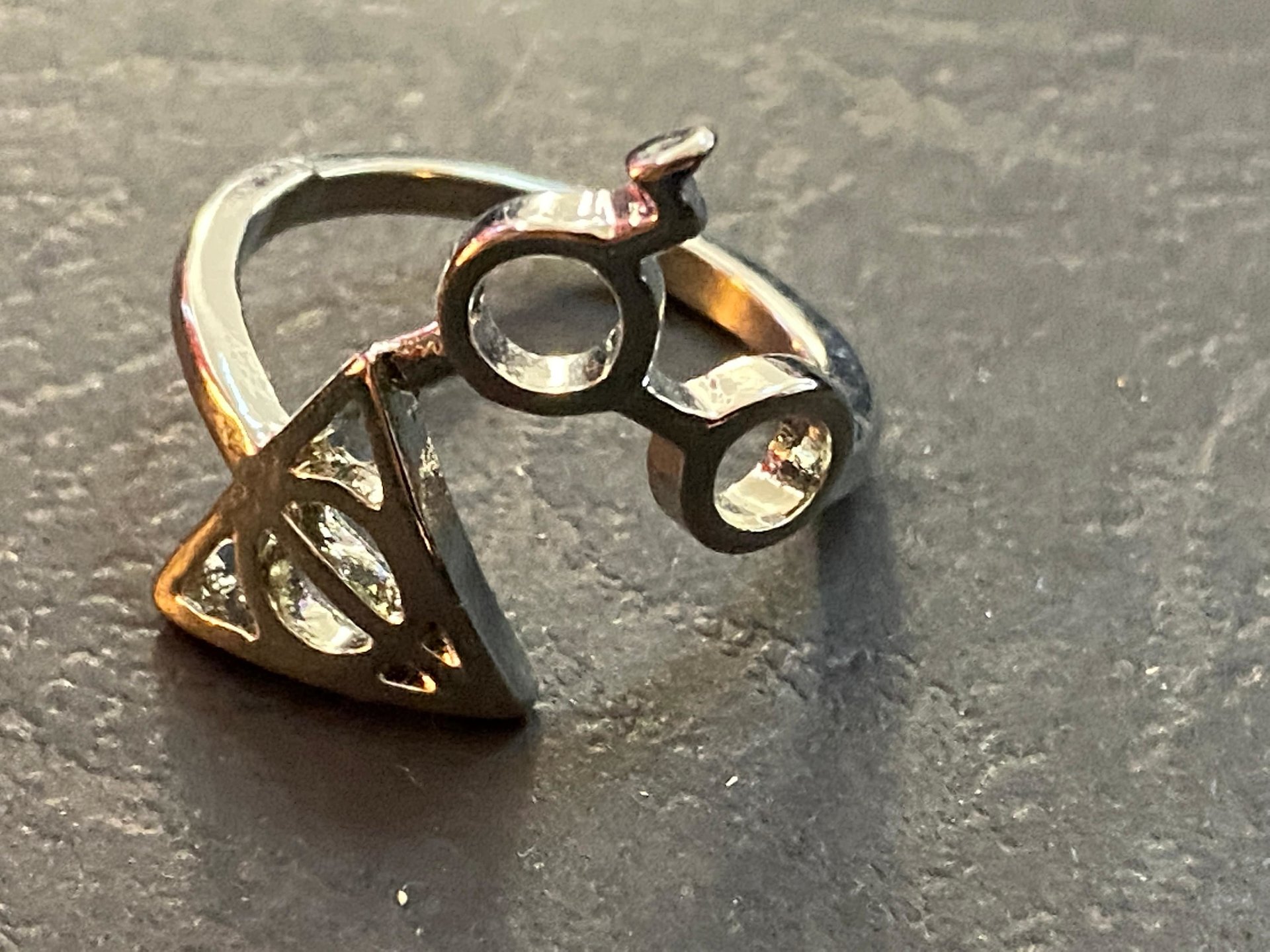 Lightning Bolt Ring - Wizard themed